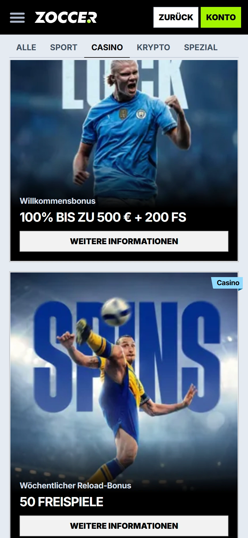 Zoccer Casino