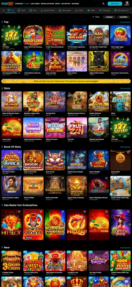 FestivalPlay Slots
